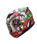 CASCO MOTO HOKEN CHAMPIONS KIDS ROJO BRILLO