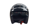 CASCO CLASICO RETRO KRE NEGRO MATE