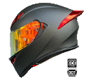 CASCO MOTO AXOR EX BIHR ZAFIRO REVO ROJO DOBLE VISOR