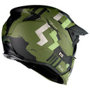 CASCO MT STREETFIGHTER VERDE NEGRO MATE