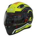 CASCO SHIRO SH 881 GLOBAL AMARILLO NEGRO