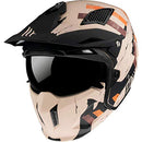 CASCO MT STREETFIGHTER NARANJA MATE