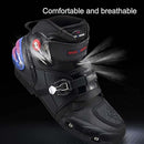 BOTAS PARA MOTOCICLISTA CUERO SPEED BIKER ORIGINAL NEGROS PROTECCION CERTIFICADAS