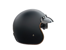 CASCO CLASICO RETRO KRE NEGRO MATE
