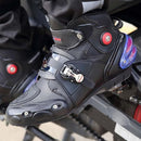 BOTAS PARA MOTOCICLISTA CUERO SPEED BIKER ORIGINAL NEGROS PROTECCION CERTIFICADAS
