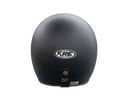 CASCO CLASICO RETRO KRE NEGRO MATE