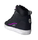 BOTA PARA MOTO LS2 ZOE NEGRO PURPURA