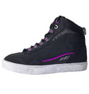 BOTA PARA MOTO LS2 ZOE NEGRO PURPURA