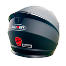 CASCO MOTO NIÑO HOKEN MONOCOLOR KIDS NEGRO BRILLO