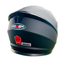 CASCO MOTO NIÑO HOKEN MONOCOLOR KIDS NEGRO MATE