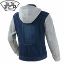 CASACA CAPUCHA PARA MOTOCICLISTA ORIGINAL CON PROTECCIONES CERTIFICADA