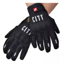 GUANTES MOTO CITY IMPERMEABLE NEGROS CON SISTEMA TACTIL