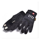 GUANTES MOTO CITY IMPERMEABLE NEGROS CON SISTEMA TACTIL
