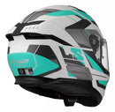 CASCO MOTO LS2 FF808 STREAM II CYAN LIGHT MATE