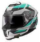 CASCO MOTO LS2 FF808 STREAM II CYAN LIGHT MATE