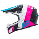 CASCO SHAFT CROSS SH-MX30 BLANCO ROSA BRILLO