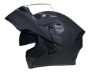 CASCO MOTO JIEKAI ARTICULADO FLIP PEGASO NEGRO MATE POLARIZADO
