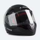 CASCO MOTO LS2 FF353 SOLID NEGRO BRILLO