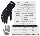 GUANTES SUOMY ROJO NEGRO IMPERMEABLES