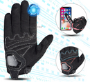 GUANTES SUOMY NEGRO ROSA REFORZADO