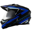 CASCO HRO MX 330 ADVENTURE CROSS INTEGRAL DOBLE VISOR PREMIERE AZUL