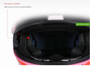 CASCO MOTO AXOR EX BIHR ZAFIRO REVO ROJO DOBLE VISOR