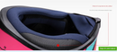 CASCO MOTO AXOR EX BIHR ZAFIRO REVO ROJO DOBLE VISOR