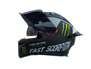 CASCO MOTO AXOR EX BIHR FAST SCORPION POLARIZADO DOBLE VISOR