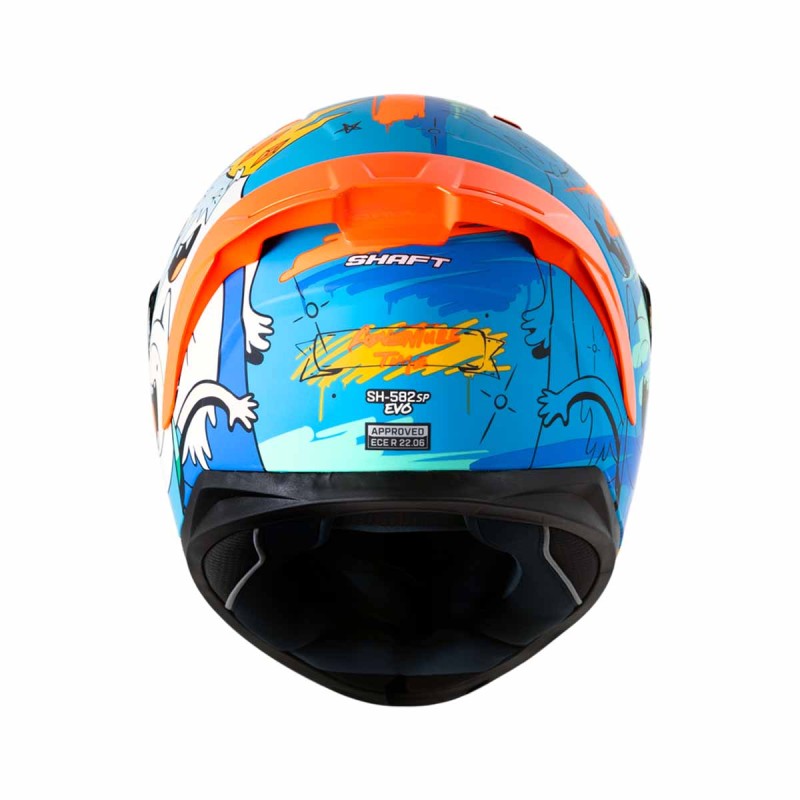 CASCO MOTO SHAFT SH-582 SP ADVENTURE TIME AZUL – Importaciones Pegaso