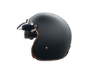 CASCO CLASICO RETRO KRE NEGRO MATE