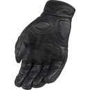 GUANTE LS2 MOTO EN CUERO NEGRO RUST