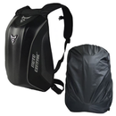MOCHILA IMPERMEABLE TIPO CAPARAZON EN FIBRA CARBONO PARA MOTO