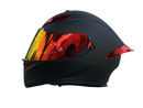 CASCO MOTO AXOR EX BIHR ZAFIRO REVO ROJO DOBLE VISOR