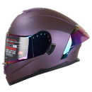 CASCO MOTO HOKEN FF916 FLIP UP VIOLETA MATE