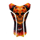 STICKERS PARA PROTECTOR RESINADO TANQUE DE MOTO UNIVERSAL 320 CALAVERA