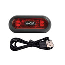 LUCES LED UNIVERSAL PARA CASCO MOTO CON USB RECARGABLE