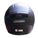 CASCO MOTO JIEKAI DOBLE VISOR CERTIFICADO NEGRO MATE VISOR TRANSPARENTE
