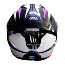CASCO MOTO MT HELMET STINGER SPIKE BLANCO ROSA BRILLO