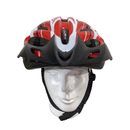 CASCO BICICLETA SKATE SCOOTER PATINETA CON REGULADOR ROJO