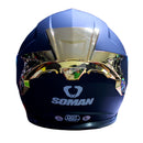 CASCO SOMAN NEGRO MATE INTEGRAL