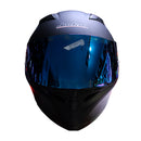 CASCO MOTO JIEKAI DOBLE VISOR CERTIFICADO NEGRO MATE VISOR IRIDIUM