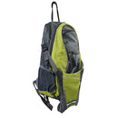 MOCHILA DE MOCTOCICLISTA LUCES LED VERDE