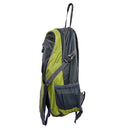 MOCHILA DE MOCTOCICLISTA LUCES LED VERDE