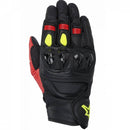 GUANTES MOTO ALPINESTAR CUERO CELER ROJO VERDE