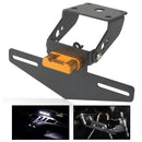 SOPORTE DE PLACA CON LUCES LED PARA MOTO