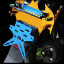 SOPORTE UNIVERSAL DE PLACA PARA MOTO