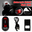 LUCES LED UNIVERSAL PARA CASCO MOTO CON USB RECARGABLE
