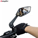 ESPEJO RETROVISOR ABS DE CRISTAL BLANCO PARA MOTO Y BICICLETA
