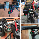 INTERRUPTOR UNIVERSAL DE MOTO O BICICLETA ELECTRICA PARA BARRA FRONTAL DE ENCENSDIDO / APAGADO