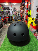 CASCO BICICLETA NEGRO MATE